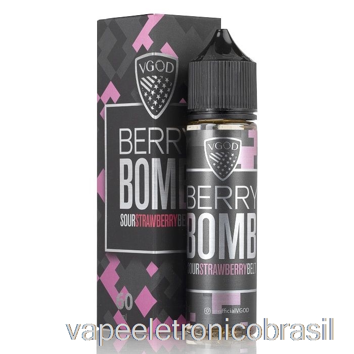 Vape Recarregável Berry Bomb - Vgod E-líquido - 60ml 6mg